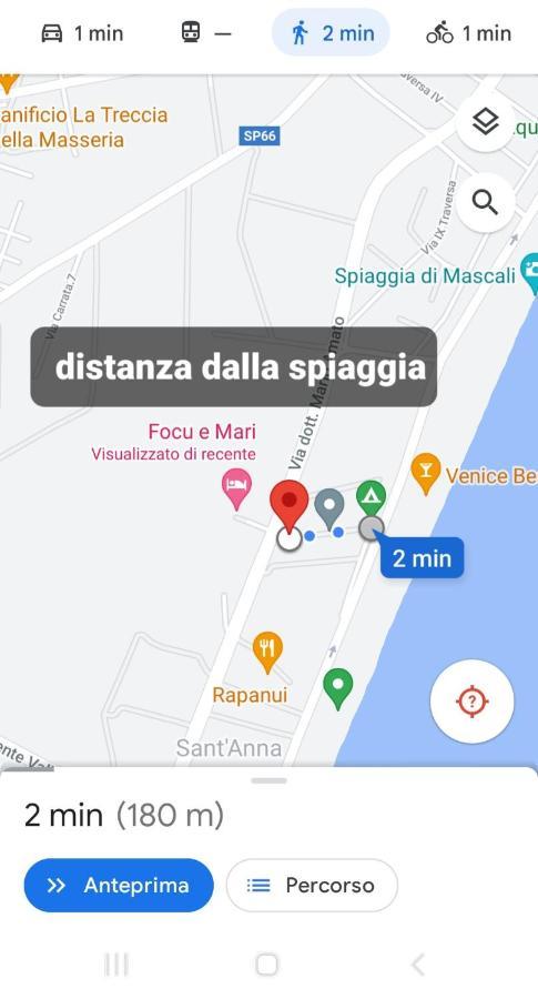 Villa Focu E Mari Mascali Exterior foto